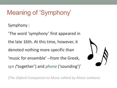 symphony meaning: The intricate harmony of words and ideas in literature.